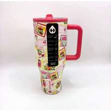HydroJug32oz Is Lightweight And Portable, While 40oz Challenges The Limits Of Hydration. The Brand-New 2026 Stainless Steel Vacuum Cup Adopts Tritan To Lock In Temperature. With Its Coffee Lattice Design, It's Suitable For Sports, Drinking Water, Ice Cubes, Coffee, Milk Tea, And Other Beverages - Nhiều màu - Xem 21