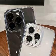 二合一基础手机壳（1个透明手机壳+1个摄像头镜头保护膜）组合装 - 無色 - 查看 3