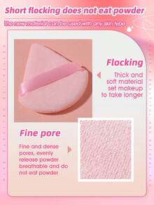 1个化妆海绵+2个三角粉扑 - 彩色 - 查看 5