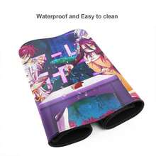 Mouse Pad Anime Black Extended Desk Mat PC K-Kingdom H-Hearts Keyboard Pad Laptop Gaming Accessories Table Play Mat XXL Mousepad 10 - Nhiều màu - Xem 6