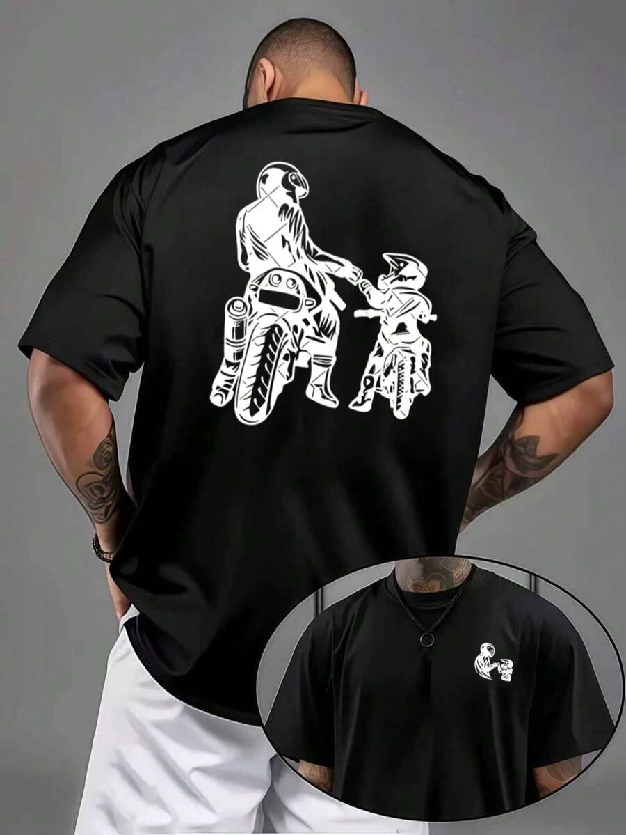 Camisetas para hombres - Negro - Ver 1