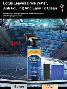 Automotive Nano Ceramic Coating High Protection Glossy Ceramic Crystal Hydrophobic Hand Spray Nano Polish Car Wax G5 - A - View 3