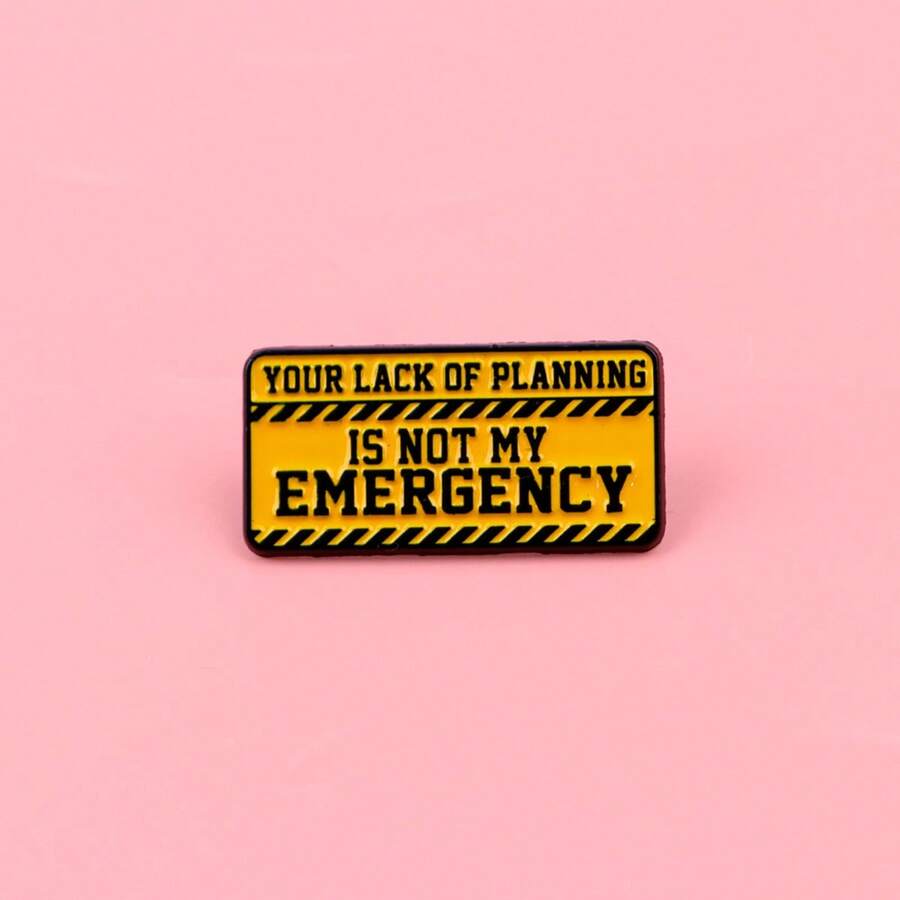 Enamel Badge Brooch Pin, Suitable For Backpacks, Bags, Stylish Decoration, Gift For Friends - Multicolor - View 1