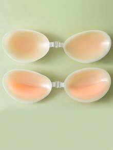 硅胶隐形文胸，配有可调节肩带，提升胸部曲线设计，适合搭配婚纱、礼服、露肩装、露背装、吊带装、紧身衣、薄纱上衣、吊带套装、新娘送礼会、旅行、派对、鸡尾酒会、婚礼、正式晚宴、慈善活动、毕业典礼、约会、早午餐、音乐节等场合。 - 杏色 - 查看 1