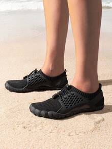 Women's Barefoot Water Shoes - Quick-Dry Aqua Socks For Beach, Swimming & Sports - 黑色 - 查看 2