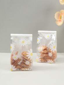 50pcs Transparent Baking Food Bags,Daisy Theme Plastic Candy Bags,Baby Shower Party Decor Candy Cookie Clear Cellophane,1st Birthday Gifts Packaging Bag,Bridal Shower Gift Bags,Gender Reveal Party Supplies,Babe Shower Theme Gift Packaging, Newborn Baby 1st Birthday Party Candy Bag, Baby Shower Party Favor - Xiao Zouju - View 9