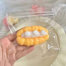 1pc 2026 New Squeezy Fried Dough Stick Stress Relief Toy, Perfect Gift, Holiday Gift, Birthday Gift, Interesting Present - Multicolor - View 6