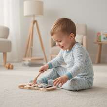 Đàn xylophone gỗ hình voi dễ thương, màu macaron, đồ chơi giáo dục, nhạc cụ gõ giúp bé phát triển âm nhạc, đồ chơi phát triển giác quan cho bé, thúc đẩy sự phối hợp tay não, thích hợp làm quà tặng trong tháng Ramadan, sinh nhật, Lễ Tạ ơn, Lễ Phục sinh, Halloween, Giáng sinh. - Nhiều màu - Xem 6