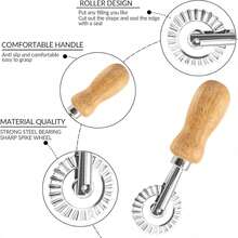 Italian Ravioli Mold, Wooden Handle Italian Ravioli Cutter, For Making Italian Ravioli, Pasta, Dumplings, Lasagna, Pierogi And Dough Rolling