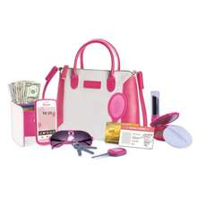 - Bolso de juego para niñas pequeñas bolso con accesorios juguetes de moda para niñas cartera de juguete bolso de mano teléfono de juguete  de simulación portafolios y más - como en la foto - Ver 6