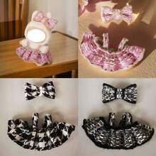 FOR LABUBU Bow Scented Changeable Outfit Set, 1st/2nd/3rd Generation Doll Figurine Keychain Accessory, 17CM Doll (Doll Not Included) - Multicolor - View 8