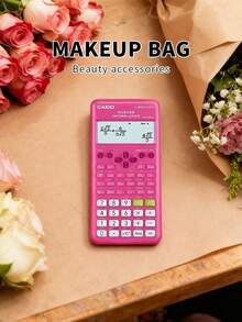 Casio 卡西欧学生计算器，适合学生和上班族使用 - 粉色 - 查看 3