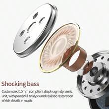 PANDA TS71 Wireless Bluetooth Earbuds, TWS White Headphones, Noise Cancelling Earphones, Digital Battery Display, With Microphone, HD Call, Sports Mini Earphones - White - View 4