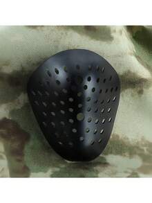 3D Halfface Bracket Silicone Mask Halloween Cosplay Spider Balaclavas-Silicone Face Shell Hunting Paintball Protect - Black - View 11