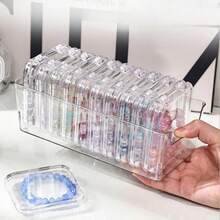 Pomegranate Bracelet Jewelry Storage Box, Bali Bracelet Transparent Display Box, Anti-Oxidation Jewelry Box, Nail Art Box - 8.5cm Bracelet Storage Box - View 5