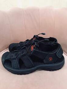 Men's Casual Sports Shoes, Men's Sandals, Breathable All-Season Beach Shoes, Fashionable Men's Shoes - Black - View 8