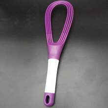 1pc 2-In-1 Collapsible Twist Whisk, Dual-Style Balloon & Flat Mixing Tool, Essential Home Kitchen Gadget & Baking Accessory - Multicolor - View 10