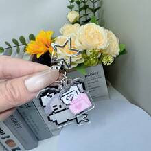 Creative Grapefruit Leaf Keychain, Acrylic Backpack Pendant, Blessing Charm, Unique Personal Gift, Daily Bag Decoration - Multicolor - View 11