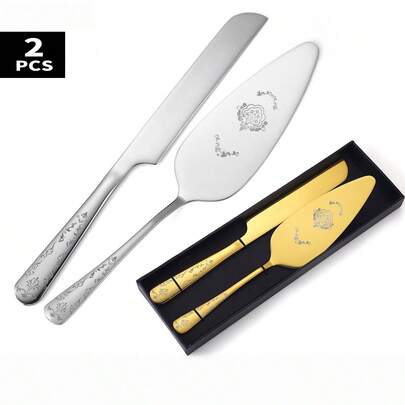 2 件装蛋糕铲，多种颜色可选，适合生日派对蛋糕，可作为礼物赠送，易于清洗