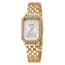 1pc French Elegant High-End Graceful Square Dial Quartz Watch, Versatile Considering Both Appearance And Practicality, Ideal Gift Choice, Year-End Promotion, Online Exclusive - Multicolor - View 10