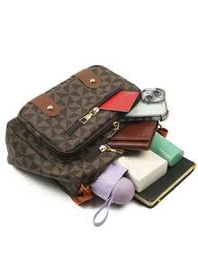 Multifunctional Commuting Bag - New Style Fashionably Versatile Travel Single Shoulder Bag For Middle-Aged Moms - Multicolor - View 5