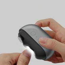 FollowBreak 二合一电动指甲钳和指甲锉，带LED灯，便携式美甲工具，USB充电，适用于修剪、打磨、抛光和塑形指甲，是馈赠亲朋好友的完美礼物。 - 彩色 - 查看 6