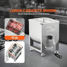 Tritacarne da cucina - 15 L (con coperchio e maniglia) - Visualizzare 2