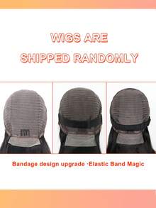 8-16英寸自然黑色直发波波头假发，女士适用，耐热发丝，适合日常佩戴、角色扮演、派对等场合，百搭发型，光滑直发波波头，无需胶水即可佩戴。 - Natural Black - 查看 9