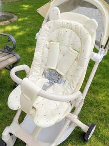 1 件婴儿推车垫，柔软透气，双面棉质推车垫 - 彩色 - 查看 17