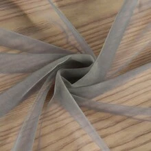 1pc Delicate Transparent Nylon Solid Color Tulle Fabric, Pre-Cut For DIY Wedding Dress, Gown - A - View 16
