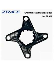 ZRACE 新款星形迷彩直装式曲柄爪，GXP 直装式曲柄至 BCD104 链轮。 - 黑色 - 查看 5