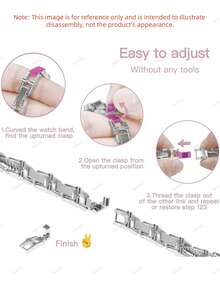 Luxury Diamond Shaped & Wheat Ear Design Stainless Steel Watch Band Strap Compatible With Apple Watch Series 6/SE/2/7/8/9/10 - Silver - View 7