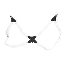 1个弹性肩带夹，侧夹设计，交叉式成人男女通用吊带 - 彩色 - 查看 13