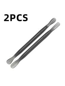 2Pcs Plastic Cuticle Pusher, Dual-End Dead Skin Nail Pusher, Gentle Plastic Pusher, Gel Polish Remover Tool, Manicure And Pedicure Tool, Colored - Multicolor - View 10