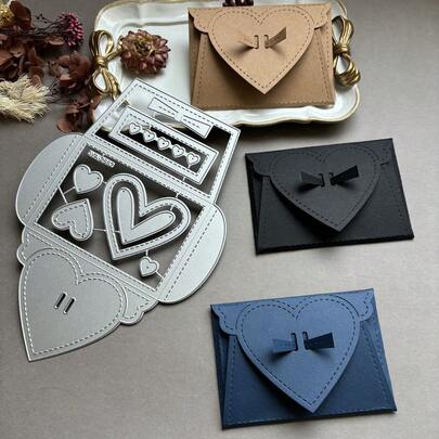 1pc Small Envelope Metal Cutting Die, Designed For Card Making, Scrapbooking, Paper Decoration, Journal Cards, Greeting Cards, Wedding Crafts