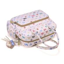 Printed Mommy Bag, Crossbody Diaper Bag For Travel With Kids, Large Capacity, Fashion Maternity Bag - Multicolor - View 8