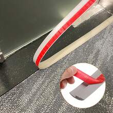 1pc 1m X 3.5cm Carpet To Tile Transition Strip, Wear-Resistant Self-Adhesive Edging Trim, Household Cuttable Threshold - 1 Meter - View 5