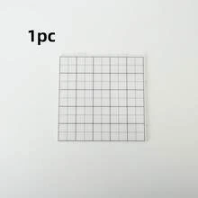 Pana-beads 1pc 2.6mm Mini Fuse Beads Pegboard With Lines Square Fuse Beads Pegboard Crafting Board Essential For DIY Jewelry Making Durable Plastic Pegboards Creative Handmade Projects - Multicolor - View 10