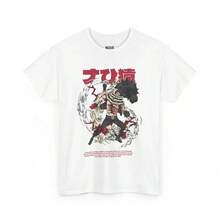 One Piece Battle Stance Katakuri Pure Cotton T-Shirt Men And Women Anime Style Fashion Comfortable Casual Short Sleeved T-Shirt - 黑色 - 查看 11