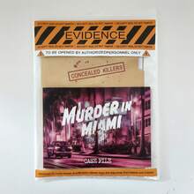 Unsolved Mystery Game - Cold Case Files Investigation Detective Clues/Evidence - Solve The Crime - For Individuals, Date Nights & Party Groups - In Miami - Multicolor - View 3