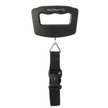 1 pieza Báscula electrónica portátil, báscula digital de alta precisión con asa cómoda, báscula de resorte ligera, báscula colgante compacta para uso doméstico - Negro - Ver 11