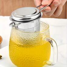 1 pieza Filtro de café de acero inoxidable - Malla ultra fina, reutilizable, embudo de café, ideal para uso doméstico y de oficina, esencial para la temporada de regreso a clases - Multicolor - Ver 14