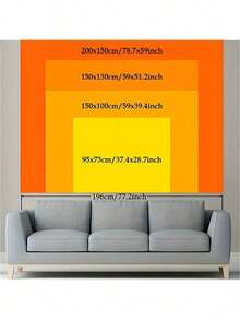 1. Tấm thảm trang trí Mandala rực rỡ bằng polyester - Có nhiều kích cỡ - Hoàn hảo cho các buổi lễ kỷ niệm trong nhà và các bữa tiệc ngày lễ, tấm thảm trang trí | phông nền nghệ thuật | vải polyester - 1PC - Xem 7