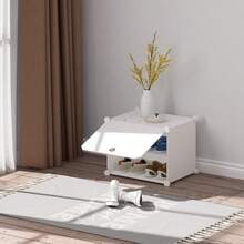 Shoe Rack, 6 Tier Shoe Storage Cabinet 24 Pair Plastic Shoe Shelves Organizer For Closet Hallway Bedroom Entryway - White - View 6