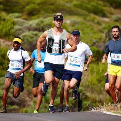 Mochilas para correr, mochila tipo chaleco de hidratación ligera para correr, chaleco funcional para correr para mujeres y hombres, mochila tipo chaleco de hidratación para actividades al aire libre como escalada, senderismo, ciclismo