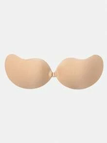 Sujetador adhesivo de silicona invisible para mujeres - 1/2 piezas de talla grande con cierre frontal, push-up, adhesivo, sin tirantes y sin espalda, reutilizable - Multicolor - Ver 24