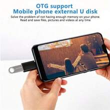 WOWSSYO 1/2/5pcs USB/Type-C/Micro Multi-Function Adapter, Smartphone OTG Adapter, Supports All System Versions, Compatible With Type-C Devices, Aluminum Alloy Shell, Lightweight And Compact - Multicolor - View 9