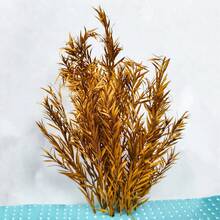 Aquarium Plants Plastic Realistic Fish Tank Artificial Plants Ornament Sand Table Landscaping With Simulated Reeds - A - View 10