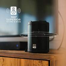 Altec Lansing - Altavoz Bluetooth inalámbrico HydraMotion con Sonido de 360 Grados portátil IP67 Impermeable para Exteriores a Prueba de Golpes a Prueba de Nieve a Prueba de Todo 12 Horas de - Negro - - Ver 7