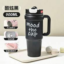 Stainless Steel Insulated Tumbler With Handle, Vacuum Double-Wall Water Bottle - Multicolor - View 8